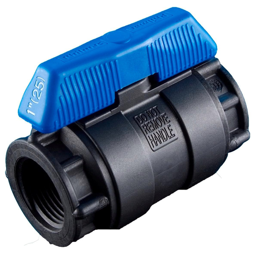 Philmac Ball Valve 3/4" 20mm Fi x Fi Polypropylene High Flow - SuperSaverAU - view 1
