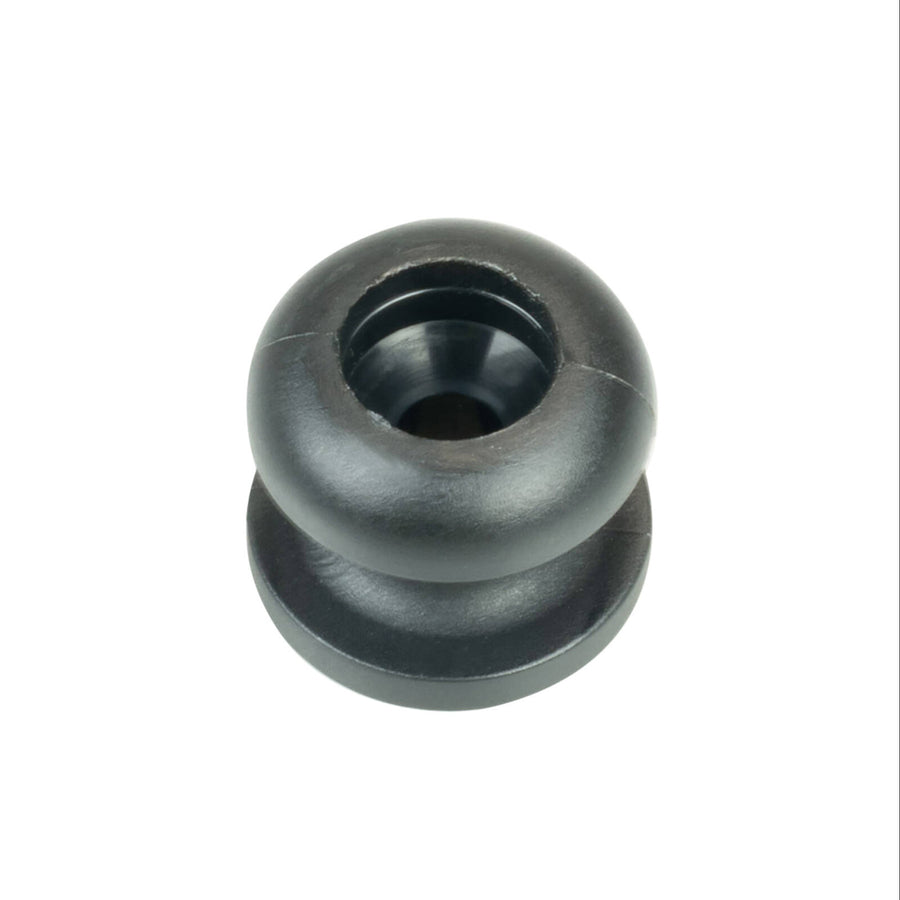 Pinnacle 8mm Black Nylon Shock Cord Button - 8 Pack