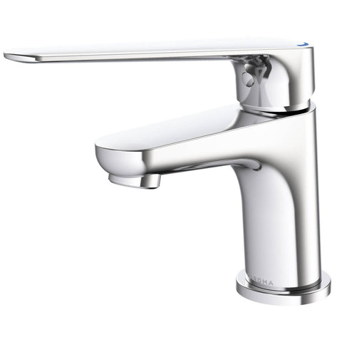 Homecare By Caroma Chrome Assistant Living Basin Mixer - Lead-Free Brass - 40mm x 150mm x 175mm - Durable Design - SuperSaverAU - view 1