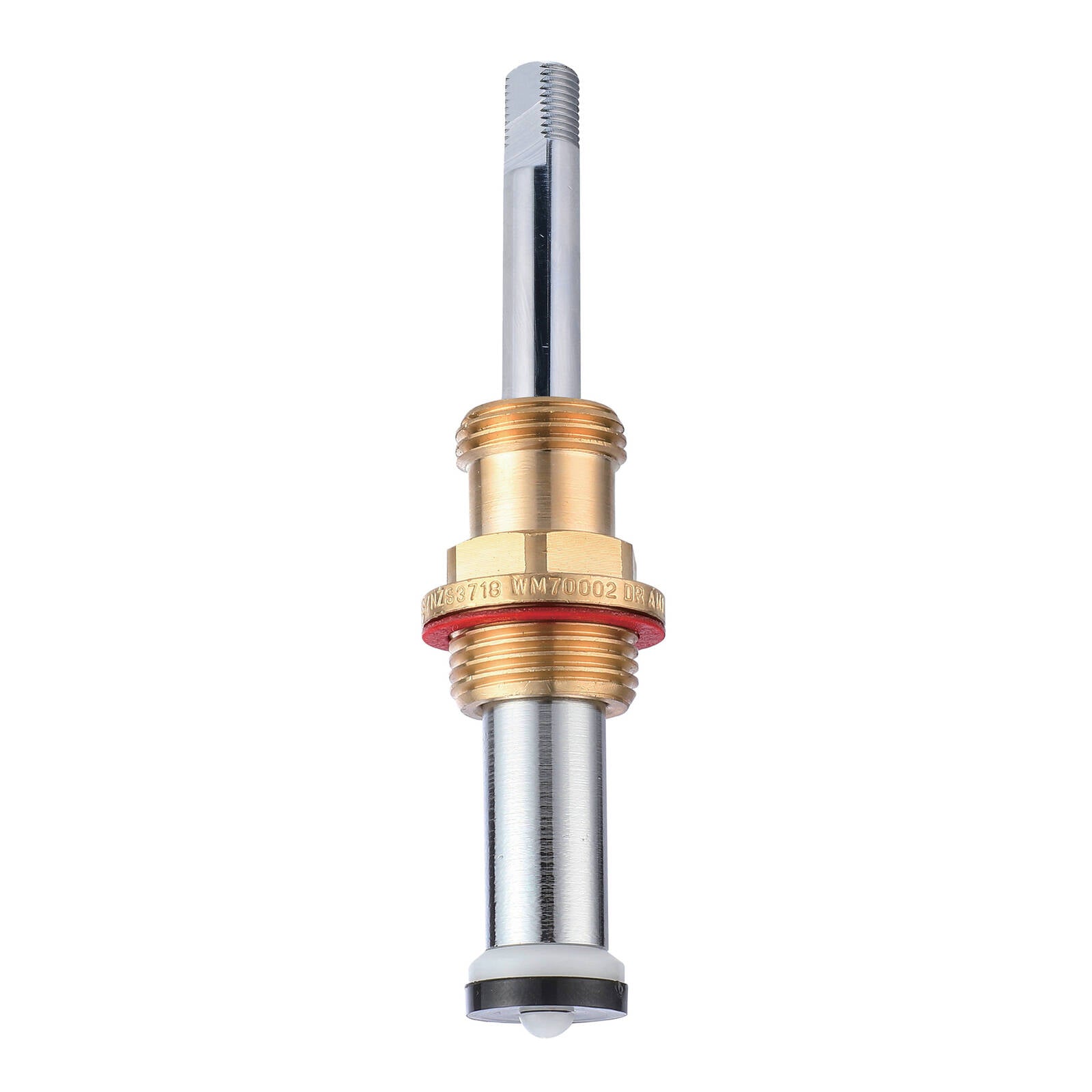 Shaw & Mason Chrome Deep Seat Basin Spindle in Lead Free Brass