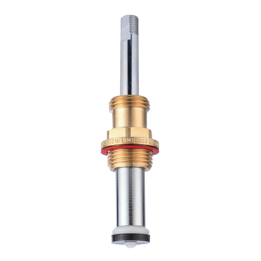 Shaw & Mason Chrome Deep Seat Basin Spindle in Lead Free Brass