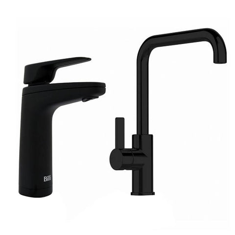 Billi Quadra Plus 5 Boiling and Chilled Tap with XL Levered Dispenser - Matte Black Square Mixer - 904025LSMB