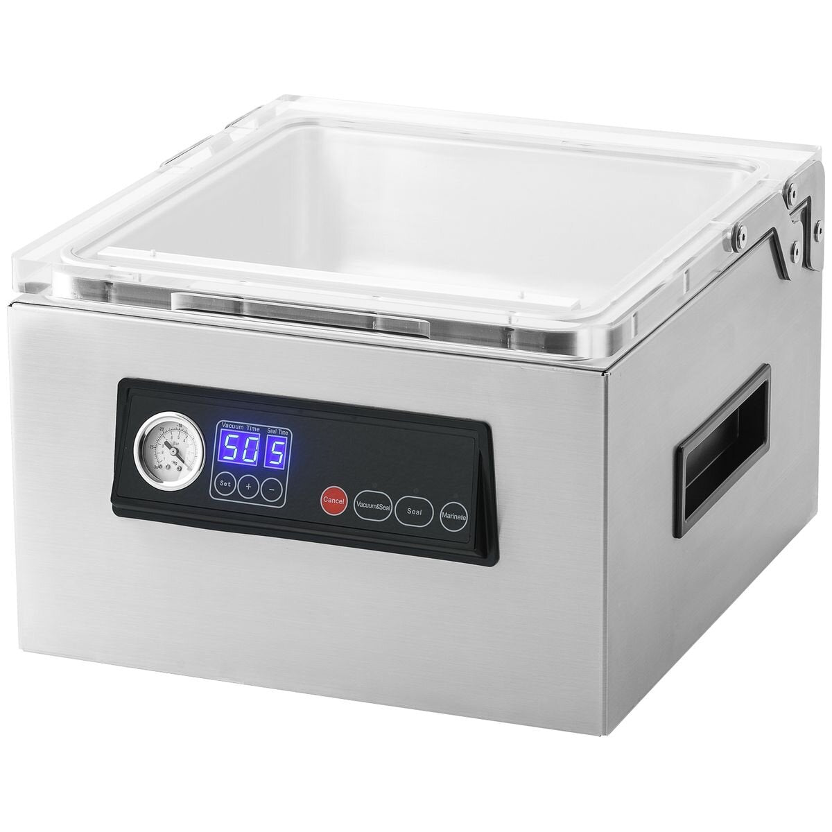 Proline 8L Chamber Vacuum Sealer - Stainless Steel - Oil Free Quad Pump - Progressive Dual Seal - VS-CH2