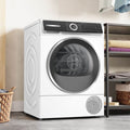 Bosch Series 8 8kg Heat Pump Dryer - 9 Star Energy Rating, Smart Dry, Quick 40 Program - WQH235B8AU