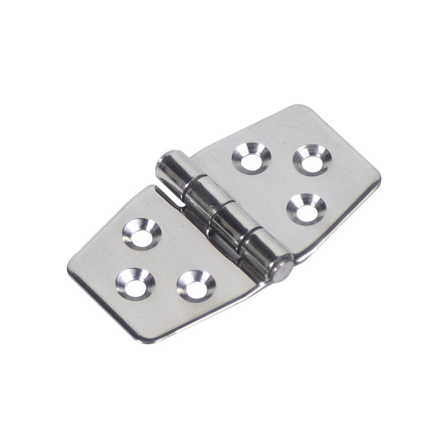Goliath Stainless Steel Hinge - 40mm x 76mm - Polished Finish - Corrosion Resistant - SuperSaverAU - view 1