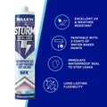 Selleys Storm Sealant Clear 290mL - Paintable, UV Resistant Advanced Polymer Waterproof Seal