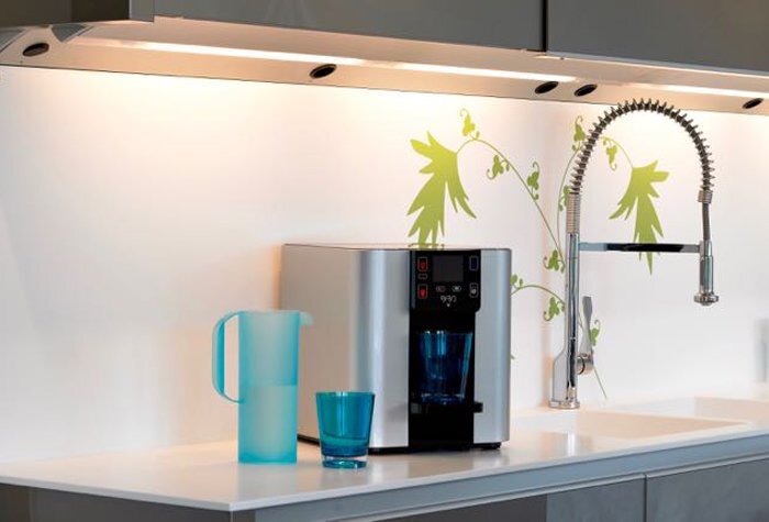 BIBO hot and cold filtered water dispenser - instant boiling and chilled water, touch screen - BIBO10101