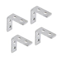 Carinya Galvanised Angle Bracket 50mm 4 Pack - Silver - SuperSaverAU - view 3