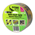 Croc Grip 5m x 50mm Yellow and Black Watch Your Step Anti-Slip Tape