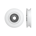 Rolltrak 38mm Acetal Concave Roller - 25kg Load - White - Durable - SuperSaverAU - view 1