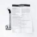 Shaw Mason Chrome Swivel Laundry Arm - 230mm - Lead Free Brass - Durable - SuperSaverAU - view 2