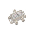 Antsig 2 Way F Connector Splitter - 5-2400MHz - Zinc - Indoor Use - SuperSaverAU - view 1