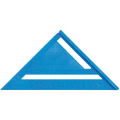 Empire 180mm Metric Polycast Rafter Square, Empire Blue
