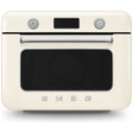 Smeg Retro Style Benchtop Combi-Steam Oven 30L - Adjustable Humidity, Cream Finish - COF01CRAU