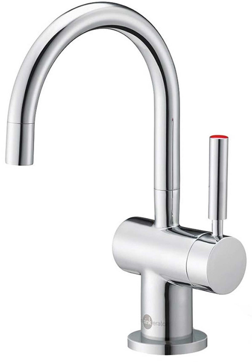 InSinkErator Steaming Hot Filtered Water Tap - Chrome Finish - 235mm High - H3300CH