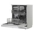Esatto 60cm Freestanding Dishwasher - 12 Place Settings, Stainless Steel, 4 Programs, LED Controls - EDW6004S