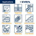 Lyra 2.8mm 2B Graphite Lead Refill - 12 Pack