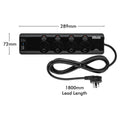 Arlec 4 Outlet Surge Powerboard 1.8m - PD45W USB A & C Charging - SuperSaverAU - view 4