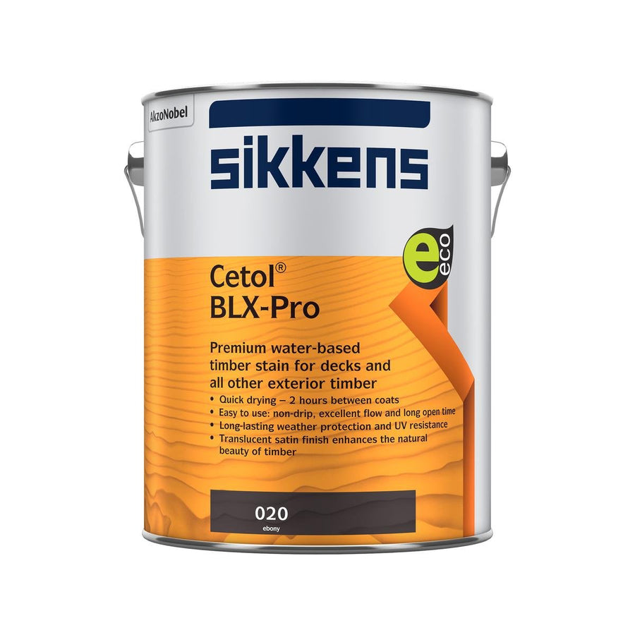 Sikkens 5L Ebony Cetol Blx Pro Timber Finish - Water-Based - 5L - Quick Drying - UV Protection - SuperSaverAU - view 1