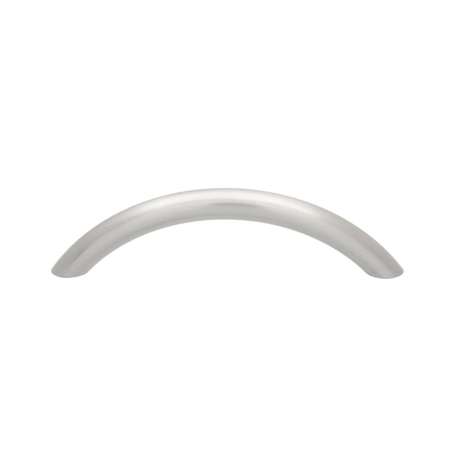 Prestige Brushed Nickel Bow Handle - 96mm Zinc Alloy - Easy Install - SuperSaverAU - view 1