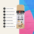 White Knight Squirts 310g Cream Gloss Spray Paint - UV Resistant