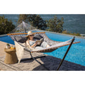 Two Trees Quilted Double Hammock - 140cm x 200cm - Polyester - Water Resistant - SuperSaverAU - view 5