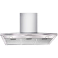 Artusi 900mm Canopy Rangehood - Stainless Steel, 750m³/h, Three Speeds, LED Lighting, Push Buttons - ACH905X1
