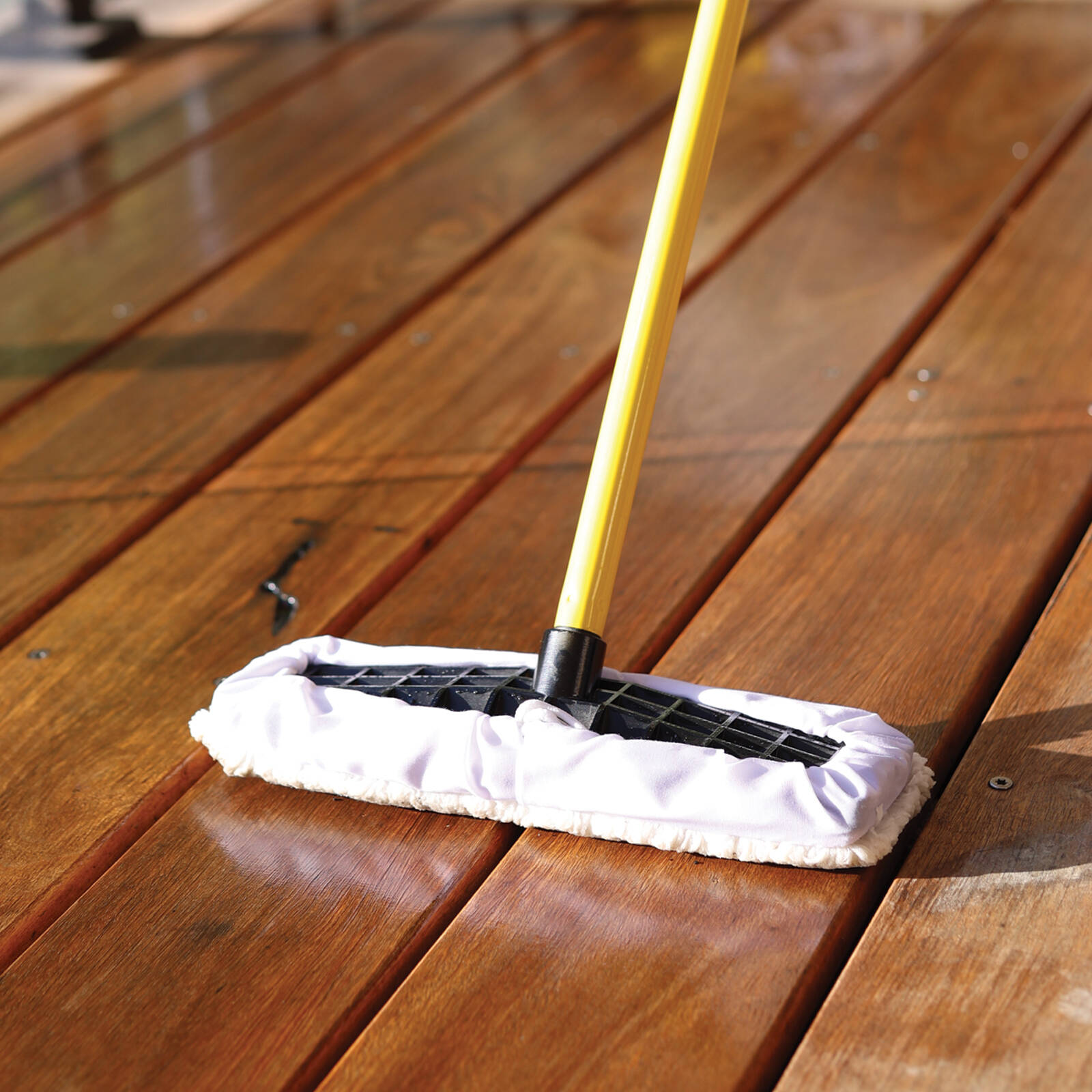 Uni-Pro 270mm Jumbo Micro-Fibre Deck and Floor Applicator Refill Pad