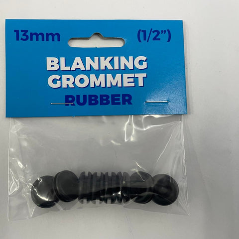 Premier Blue 13mm Blanking Grommet - Nitrile Rubber - Automotive Quality - SuperSaverAU - view 1