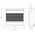Fujitsu Reverse Cycle Inverter Floor Console Air Conditioner - 4.5kW Heating - SET-AGTG12KVCA