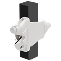 Protectoral G8Safe Double Sided Gravity x Gate Latch - 100.5mm x 126mm x 295mm - White - Durable & Rust-Resistant - SuperSaverAU - view 2