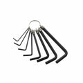 Craftright Metric Hex Key Set 1.5-6mm Chrome Vanadium Steel Durable - SuperSaverAU - view 1