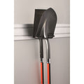 StorEase Double Hook 20cm Powder-Coated Steel Wall Track Storage Hook 22kg