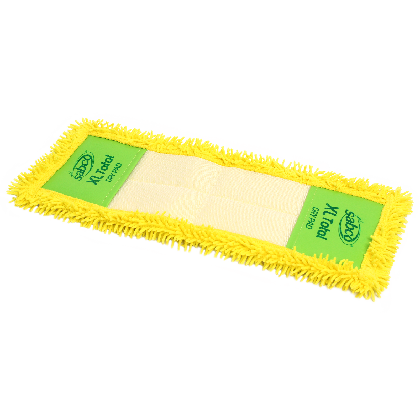 Sabco XL Total Microfibre Dry Mop Pad Refill 193mm, Yellow