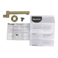 Mondella Resonance Brushed Brass Bath Swivel Spout