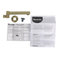 Mondella Bath Swivel Spout - Brushed Brass - 215mm Reach - Easy Installation - SuperSaverAU - view 3
