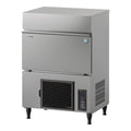 Hoshizaki cube ice maker with drain pump - up to 55kg of ice per day - stainless steel - IM-65PE-28-F
