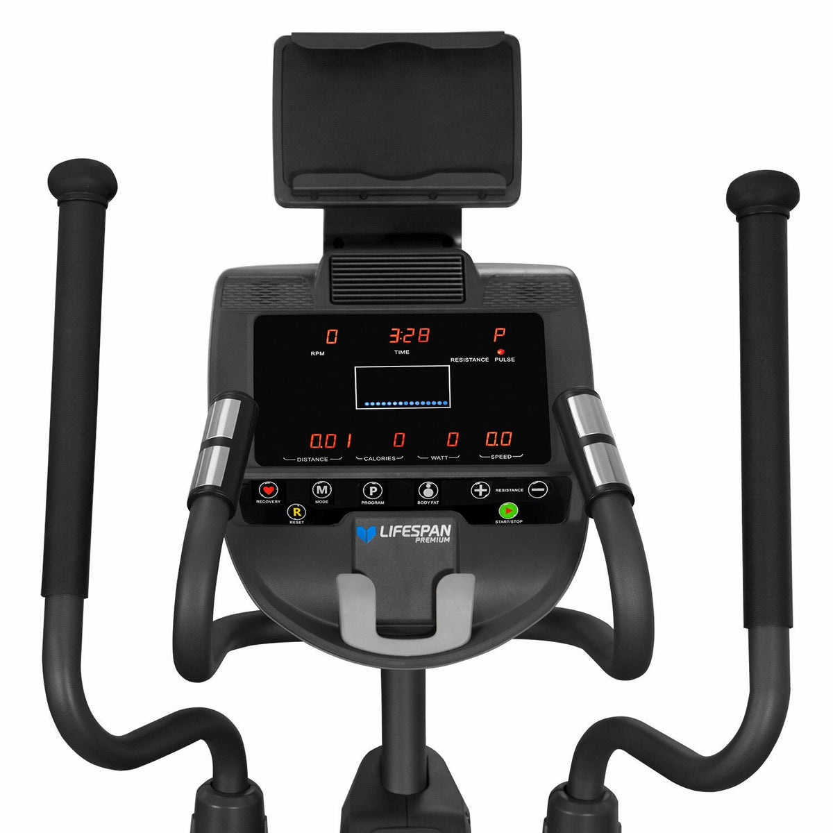 Lifespan Fitness XT44 cross trainer - hybrid air and magnetic resistance - 12 programs - XT44