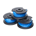 Ryobi 1.65mm Line Trimmer Spool and Line 3 Pack, Pre-Wound Nylon