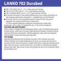 Davco Lanko 702 Durabed Structural Grout 5kg, High Strength Cement Based, Grey
