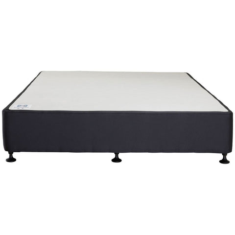 Sealy Advantage queen bed base - charcoal, timber and steel frame, made in Australia - 905707