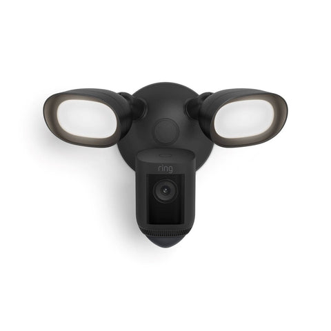 Ring Black Wired 2K Floodlight Cam Pro - 1 Pack - 320mm x 217mm - Outdoor Security Camera - SuperSaverAU - view 1