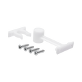 Adoored 70mm White Plastic Long Door Clip - Door Holder