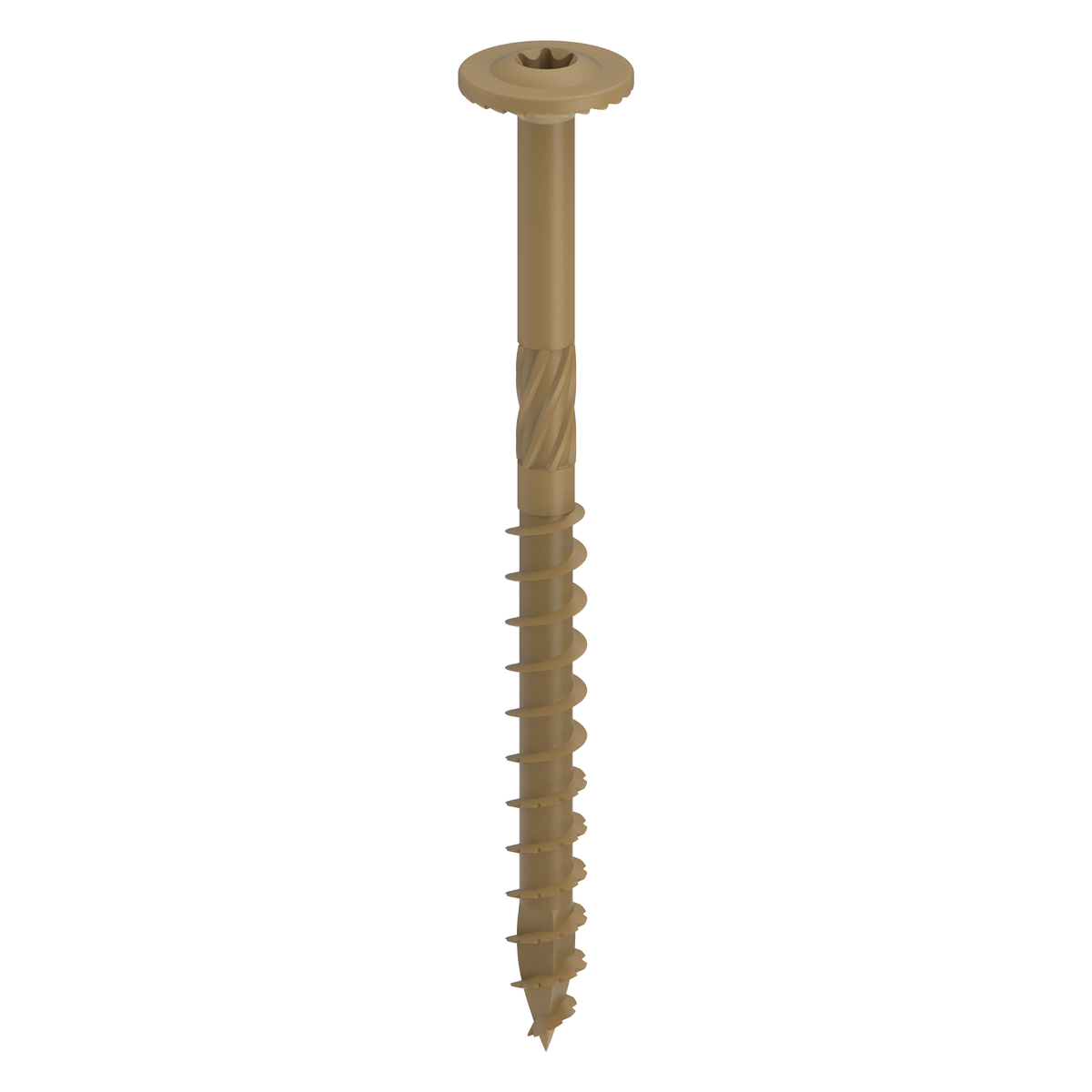 Bremick XTP Construction Screw 18g x 100mm - Technoguard Tan - 100 Pack - T40 Drive - Corrosion Resistant - SuperSaverAU - view 2
