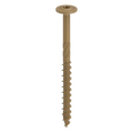 Bremick XTP Construction Screw 18g x 125mm - TechnoGuard Tan - 100 Pack - Serrated Washer Head - Pyramid Point - SuperSaverAU - view 2