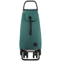 Rolser I-Max 4-Wheel Folding Trolley - Aluminium Frame, Swivelling Wheels, Green - R-IMX306-1076