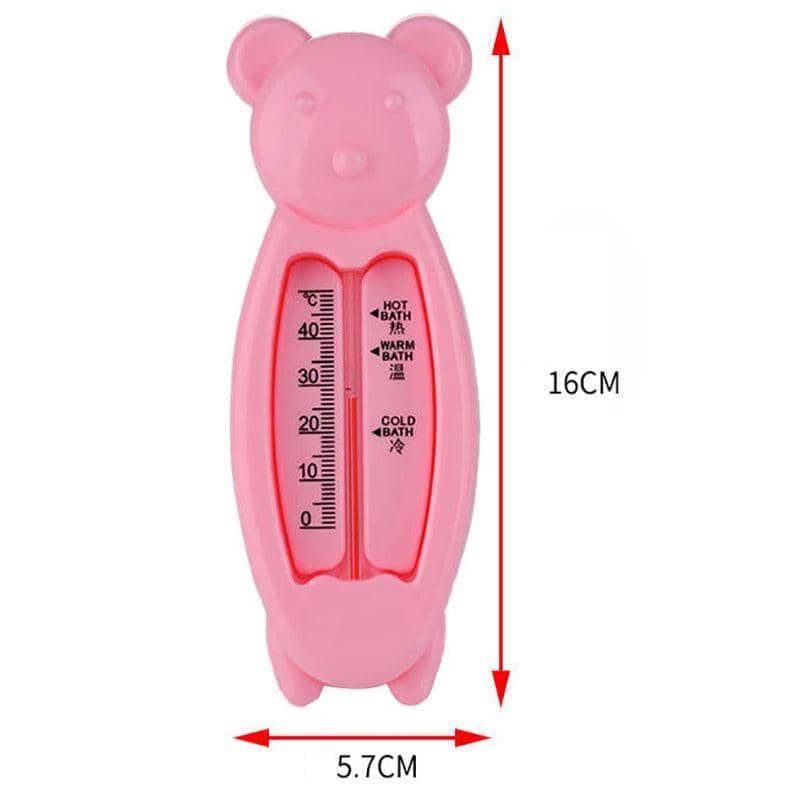 Baby Bath Thermometer, Floating Bear Design - Yellow - view 5