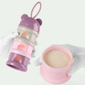 Baby Milk Powder Dispenser, 4 Layer Formula Container - Green - view 5