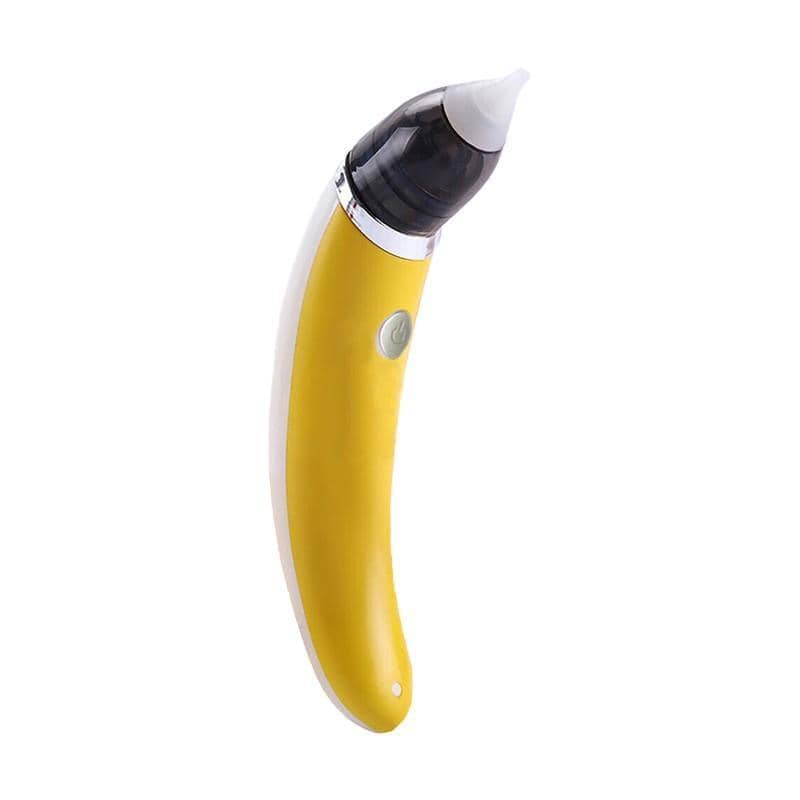 Baby Nasal Aspirator Electric Nose Cleaner for Newborns - Yellow