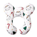 Baby U-Shaped Head and Neck Support Pillow for Car Seat and Stroller - Cat
